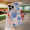 Exclusivo para Ventas TransfronterizasAdecuado para funda de teléfono Apple 17PROMAX, iPhone 16, 14 floral de nicho, 13 patrón floral pequeño