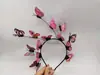 Faixa de Cabelo Luminosa LED de Borboleta Amazon, Guirlanda, Adorno de Cabeça, Acessórios de Cabelo para Noiva, Faixa de Cabelo de Borboleta, Festa, Casamento, Natal