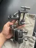 Juego Completo de Accesorios para Plataforma de Pesca, Soporte Universal para Caña de Pescar de Peces Grandes, Soporte para Sombrilla, Soporte Ajustable para Bandeja de Cebo, Soporte para Luz de Red de Pesca, Aluminio de Aviación