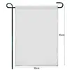 Bandeira de Jardim Lisa Transfronteiriça DIY Bandeira de Competição Dupla Face Oem Feriado Americano Layout de Pátio Bandeira Amazon Personalização