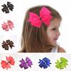 Horquilla de Pinza para el Cabello con Lazos de Cintas de Seda y Satén Hechos a Mano para Niñas Accesorios para el Cabello de Bebé Horquilla de Pinza para el Cabello con Lazo de Cola de Golondrina Europea y Americana Pinza Lateral