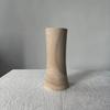 Vaso de Madeira Sólida Simples Moderno Fashion Criativo para Gabinete de Exibição da Sala de Estar Decorações de Flores Secas para Desktop
