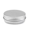 Caja de aluminio de doble rosca de 25 ml lata de aluminio Directo de fábrica redonda crema regalo joyería té en polvo medicina caramelo