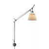 Lámpara de Pared Extensible de Brazo Oscilante Vintage Italiana Artemide de Diseño para Sala de Estar, Estudio, Dormitorio y Lectura junto a la Cama