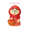 Gato Japonés Pequeños Adornos Zakka Comida y Juego Ins Horneado de Pan Regalos de San Valentín Decoración del Hogar Manualidades de Resina
