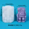 Velas Aromáticas de Santa Claus Blancas, Decoración de Atmósfera Festiva, Regalos Navideños, Varias Velas Navideñas Ca