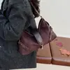 Bolso de mano Gamuza Retro Cruzado Otoño Invierno 2026 Bolso Versátil para Mujer Estampado Leopardo Moda Commute Un solo hombro Nuevo Gran Capacidad