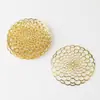 Nuevo color de aleación plata pieza de computadora accesorios de joyería DIY corona de pelo antigua tocado accesorios para el cabello pasador material para ropa