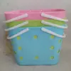 Cesta de baño portátil de plástico cesta de almacenamiento para lavado de baño de plástico cesta de almacenamiento hueca cesta de almacenamiento portátil cesta de baño