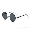 Gafas de Sol Redondas Personalizadas Retro de Moda Transfronterizas Europeas y Americanas para Hombres y Mujeres, Gafas de Sol con Protección UV para Viajes