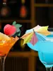 Palillos para Cócteles Creativos Palillos de Flor Decorativos Tenedores Desechables para Frutas Brochetas de Bambú Palillos de Fruta Tenedores Palillos para Frutas