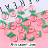 Estilo Aguijón de Verano Melocotón Gadgets Creativos de Resina Planos Fondo Pegamento de Crema diy Funda para Teléfono Móvil Decoración de Pasador de Pelo