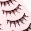 Fábrica de pestañas postizas DINGSEN suministro estable 5 pares de pestañas maquillaje natural maquillaje diario pestañas COS