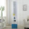Capa para Ar Condicionado Gabinete Máquina Redonda Cilíndrica Gree Sala de Estar Midea Haier Hisense Oaks Vertical 3p Capa de Poeira