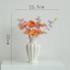 Eucalipto Shumen Flor Artificial Flor de Seda Flor Falsa Buquê de Flores Secas Vaso Pacote de Flores Arranjo de Flores para Sala de Estar Enfeites