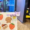 Pinza para el cabello Sanrio Amor ins Estudiante Chica Dulce Corazón Pinza de Pico de Pato Flequillo Clip Lateral Dibujos Animados Merlot Adorno para el Cabello