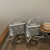 Nova Bolsa Saco Outono 2026 Bolsa Transversal Simples Estilo Coreano Moda Bordada Bolsa Tendência para Mulheres