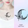 Hermosas Calcomanías de Tatuaje Herbales de Mariposa, Base de Jugo, Impermeables, de Larga Duración, Sexys, Dulces y Geniales, para Niñas, Clavícula, Tatuajes de Brazo, Frescos y Sencillos