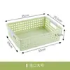 Cesta de Almacenamiento Cesta de Plástico Rectangular Organizador de Escritorio Artículos Varios Baño Juguetes Snacks Contenedor de Ropa Sucia