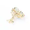 Elegante broche de tulipán azul para decoración de cuello de abrigo, alfiler floral de alta gama, accesorio de moda para mujer