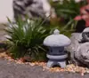 Lanterna de Pedra Simulação Paisagem Japonesa Enfeites Flores de Jardim Bonsai Paisagismo Kyoto Decoração de Paisagem Seca Decoração de Aquário