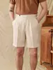 Pantalones casuales de verano ligeros para hombre, pantalones transpirables de moda, pantalones de color liso ajustados para hombres jóvenes