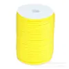 Paquete de 100m Paracord de 7 Hilos para Exteriores 4mm Hilo para Tejer Pulseras de Paracord Entusiastas Militares Paracord de Supervivencia de 7 Hilos