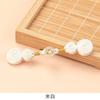 Hebilla Cheongsam Alambre Dorado Enrollado Satén Cristal Calabaza Hebilla Botones Dinastía Han China Botones de Ropa Hebilla Decorativa Accesorios