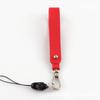 Cordão criativo de couro PU para celular, chaveiro, bolsa de corda de mão, pingente de chave de carro