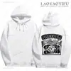 Hoodie Cross-Border Aliexpress 2025 Novo Modelo Grito de Medo Dupla Face Unissex Manga Longa Tamanho PP