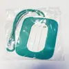Venda Direta de Fábrica Passagem de Embarque Colorida de Silicone Placa de Silicone Etiqueta de Bagagem de Silicone Porta-Cartão de Silicone