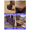 Escritorio de oficina de madera maciza, pequeño escritorio móvil para estudiar, mesa de escritorio para escribir, adecuado para apartamentos pequeños, dormitorios y como mesita de noche o escritorio para computadora