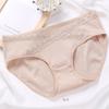 Lote de Fábrica Mujer Embarazada Materna Mamá Cintura Baja Tornillo Patrón de Algodón Abdominal Talla Grande Forma de V Base Triangular Tanga Horquilla de Cabeza