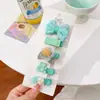 Pinza para el pelo de tela suave y linda de cobertura total para bebé niña que no daña el pelo, Pinza para el pelo de bebé, Lindo accesorio para el pelo para niños, Adorno para el pelo de bebé