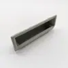 DMK012,LS012 manija de plástico gris, manija oscura de ABS, manija de puerta empotrada