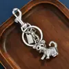 Llavero de Metal Personalizado Gato de la Suerte Estéreo 3D, Llavero Pequeño con Forma de Dinosaurio, Regalo de Promoción de Marca, Llavero de Exportación