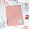 Carpeta de Bolsillo A4 Material para Exámenes Estudiantiles Almacenamiento Página de Inserción Abierta Divisor de Páginas Carpeta de Archivo Gran Capacidad Carpeta de Archivo A3