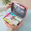 Kit de Emergencia Portátil para Viajes, Bolsa de Almacenamiento de Medicamentos, Bolsa Médica de Tela Oxford para Prevención de Epidemias para Estudiantes de Primaria, Botiquín de Primeros Auxilios para la Salud Infantil