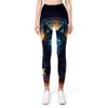 Leggings ajustados de fitness transfronterizos, pantalones ajustados para levantar la cadera, pantalones deportivos digitales con estampado animal en 3D, pantalones de yoga para mujer