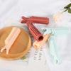 Ezhilian flequillo de aire de ocho caracteres con forma de clip de onda grande, clip esponjoso de pico de pato para raíz de cabello, clip para rizar cabello rizado