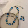 Collar Choker Cuadrado Vintage de Lujo Ligero Incrustado de Diamantes Estilo de Corte Elegante Nicho Exagerado Collar para Clavícula suit Mujeres