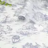 Flor de Colza Pera de Nieve Papel Ins Estilo Papel de Regalo de Alta Gama Envoltura de Flores Tamaño Pequeño Papel de Copia Floral Barato
