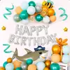 Nuevo Globo de Cumpleaños Decoración de Cumpleaños Arreglo de Propuesta Paquete Decoración de Fiesta de Cumpleaños Globo Feliz Cumpleaños