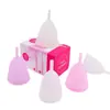 Copa mensual de silicona para mujer, copa menstrual, suministros para partes íntimas de niñas