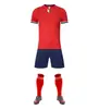 Traje de Uniforme de Fútbol de Manga Corta para Hombre 2024 Uniforme de Equipo de Entrenamiento Deportivo de Fútbol de Manga Larga para Niños Z107 Secado Rápido y Transpirable