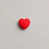 Lindo Broche de Corazón Rojo Pequeño Estilo Japonés Insignia de Dibujos Animados Pin Accesorios para Zapatos Bolsas de Estudiante Niña