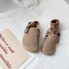 Zapatos Infantiles Estilo Coreano 2026 Primavera/Verano Zapato Frosted Ugly-Cute Dedo Gordo, Pantuflas Cerradas para Exteriores, Zapatos Retro para Niños y Niñas