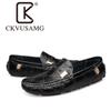 CKVUSAMG Insignia productos genuinos Marca de Moda A1 Primera Clase Zapatos Doug Zapatos Casuales de Piel de Vaca para Hombre Zapatos de Invierno con Forro Polar para Hombre