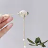 Nuevo Pasador con Hebilla de Seguridad, Pasador de Alto Grado Estilo Antiguo, Exquisito Pasador de Nicho para Cheongsam para Mujeres, Tocado Retro