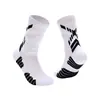 Calcetines de fútbol de tubo medio engrosados en la planta, transfronterizos, para adultos y niños, absorbentes de sudor y transpirables para entrenamiento de baloncesto